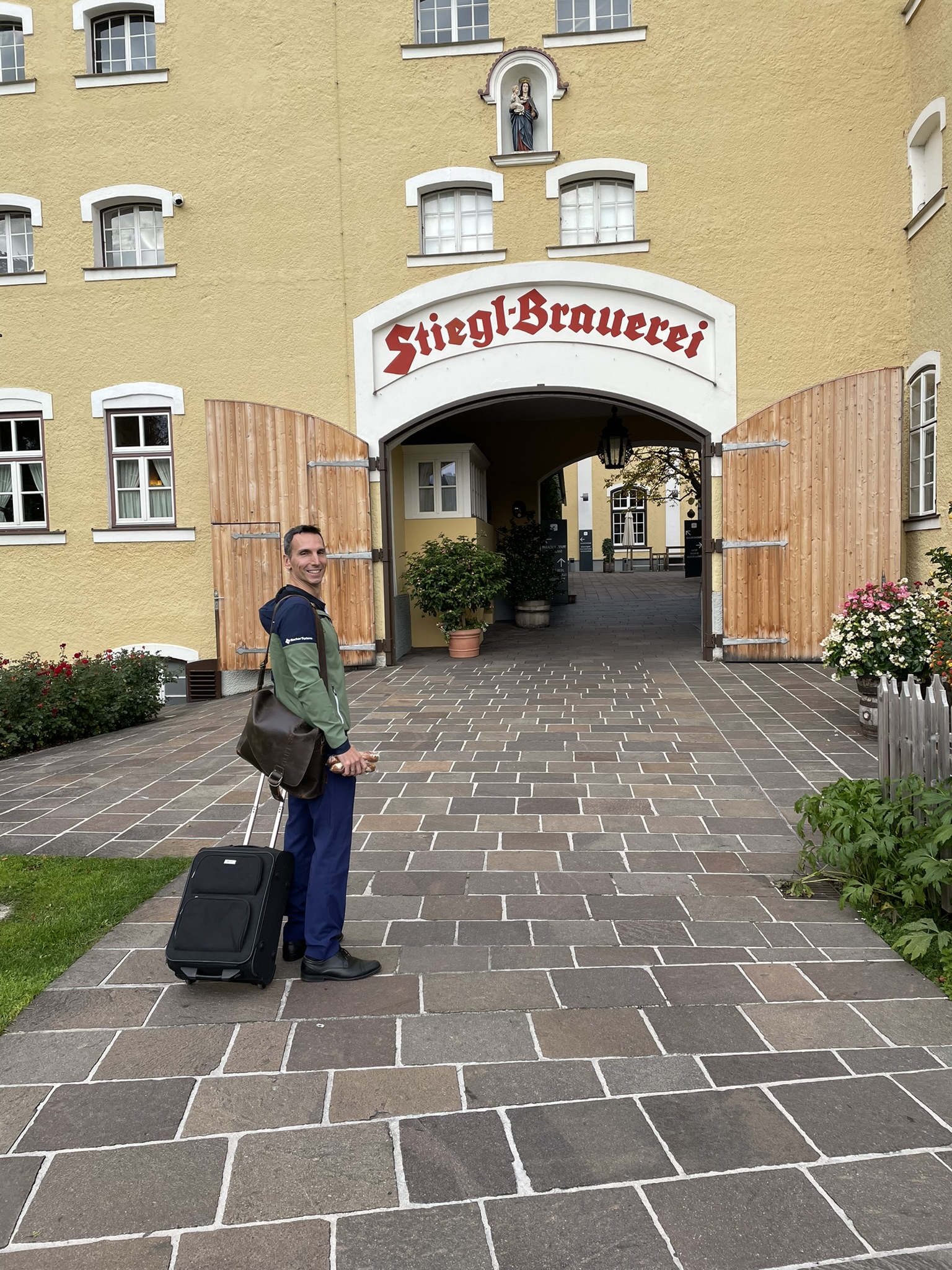 Ankunft Stiegl Brauwelt